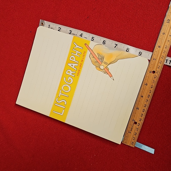 Chronicle Books Listography : Your Life in Lists New Journal for you friend New - Picture 2 of 14